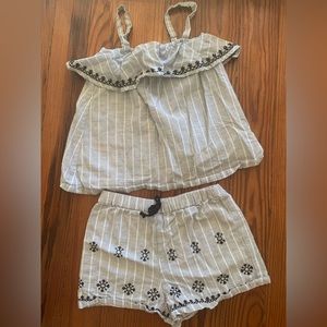 Two piece matching set - size 7